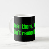 Mug Il n'y a pas pu se rappeler pourquoi (Devant gauche)