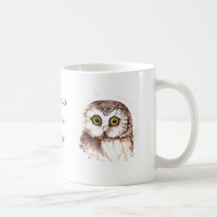 Mug Il n'y a pas trop de chouettes, Cite