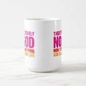 Mug Il n'y a probablement aucun dieu, cessent (Centre)