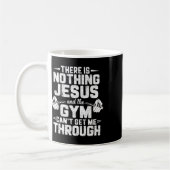 Mug Il n'y a rien que Jésus et Gym ne peuvent pas me f (Gauche)