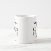 Mug Il Ordonne Les Pas Que Je Fais Citation De Verset (Centre)