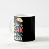 Mug Il Pause Été Pourtant Appréciation De L'Enseignant (Devant gauche)