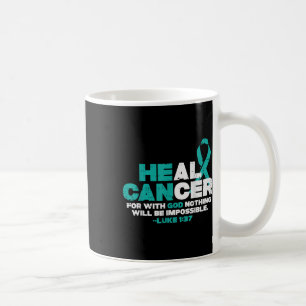 Mug Il peut guérir le cancer Dieu Conscience du cancer