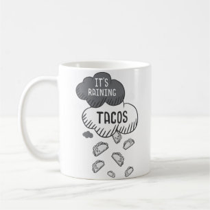 Mug Il Pleut Des Tacos Drôle Taco