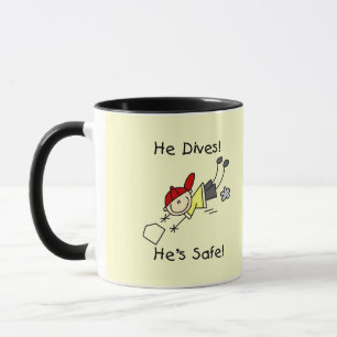Mug Il Plonge Il est En Sécurité Tshirts et Cadeaux