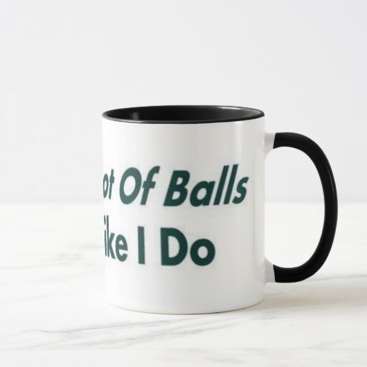 Mug Il prend beaucoup de boules (Droite)
