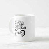 Mug Il prend Carter pour obtenir un T-shirt de Reagan (Devant gauche)