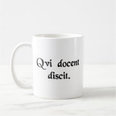 Mug Il qui enseigne, apprend (Gauche)