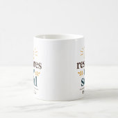 Mug Il restaure mon âme Inspiration chrétienne de réco (Centre)