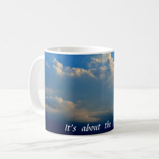 Mug Il s'agit du voyage (Devant gauche)