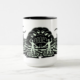 Mug Il s'élève de la boue Art d'horreur étrange