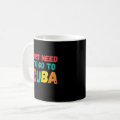 Mug Il suffit d'aller à cuba (Devant gauche)