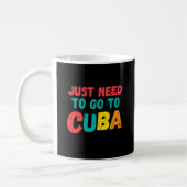 Mug Il suffit d'aller à cuba (Gauche)