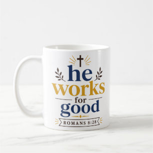 Mug Il Travaille Pour Le Bien Inspirant L'espérance Ch