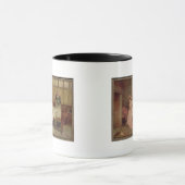 Mug "Il viennent ?" (huile sur la toile) (Centre)