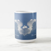 Mug Il vient dans les nuages Citation chrétienne (Centre)