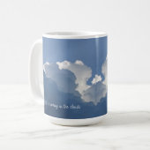 Mug Il vient dans les nuages Citation chrétienne (Devant gauche)