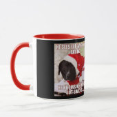 MUG IL VOIT QUAND TU MANGES. PERSONNALISABLE !! (Gauche)