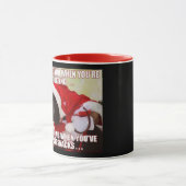 MUG IL VOIT QUAND TU MANGES. PERSONNALISABLE !! (Centre)