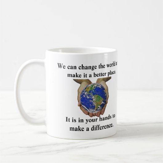 Mug Il vous appartient de faire la différence. (Gauche)