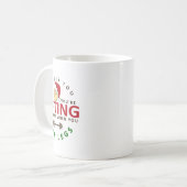 Mug Il vous voit quand vous faites de la musculation  (Devant gauche)