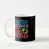 Mug Il y a ce garçon qu'il m'appelle Sensibilisation s (Gauche)