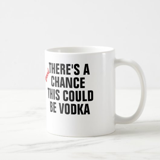 Mug Il y a des chances fortes que ceci pourrait être (Droite)