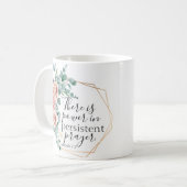 Mug Il y a du pouvoir dans la prière (Devant gauche)