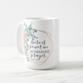 Mug Il y a du pouvoir dans la prière (Devant gauche)