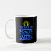 Mug Il y a le pouvoir au nom de Jésus (Gauche)