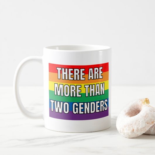 Mug Il Y A Plus De Deux Hommes (Avec donut)