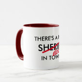 Mug il y a un nouveau docteur de shérif dans le (Devant gauche)