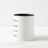 Mug Il y a une chance que ce soit du vin (Centre)