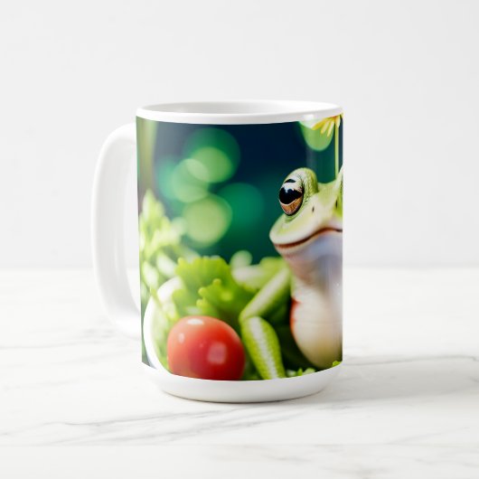 Mug Il Y A Une Grenouille Dans Ma Salade (Devant gauche)