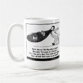 Mug Il y avait un vieil homme avec une barbe (Gauche)