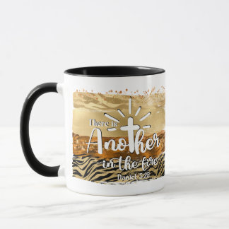 Mug Il Y En A Un Autre Dans Le Café Chrétien Au Feu