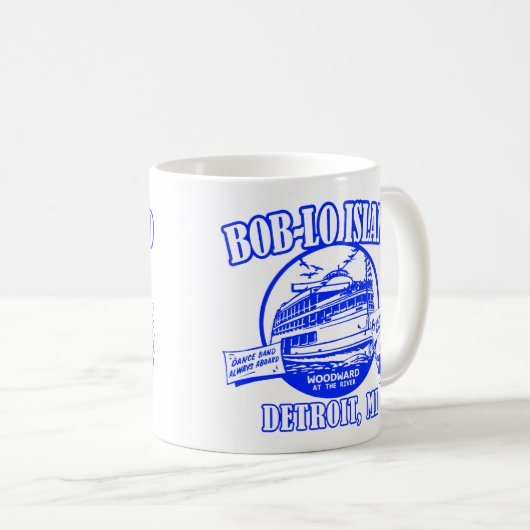 Mug Île de Bob-lo (Devant droit)