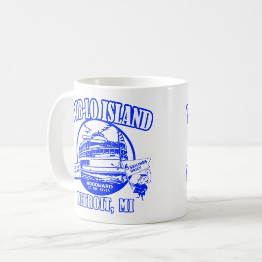 Mug Île de Bob-lo (Devant gauche)