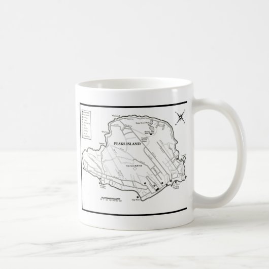 Mug Île de crêtes (Droite)