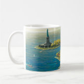 Mug Île de liberté, New York (Gauche)