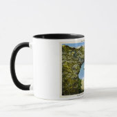 Mug Île de Mackinac de roche de voûte, Michigan (Gauche)