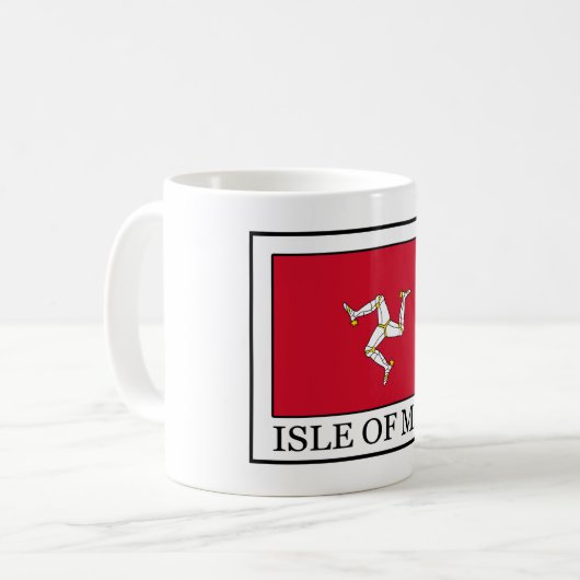 Mug Île de Man (Devant gauche)