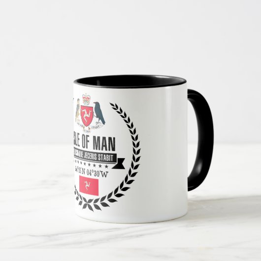 Mug Île de Man (Devant droit)