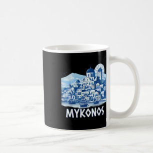 Mug Île de Mykonos Grèce Souvenir Grec Été Vacances