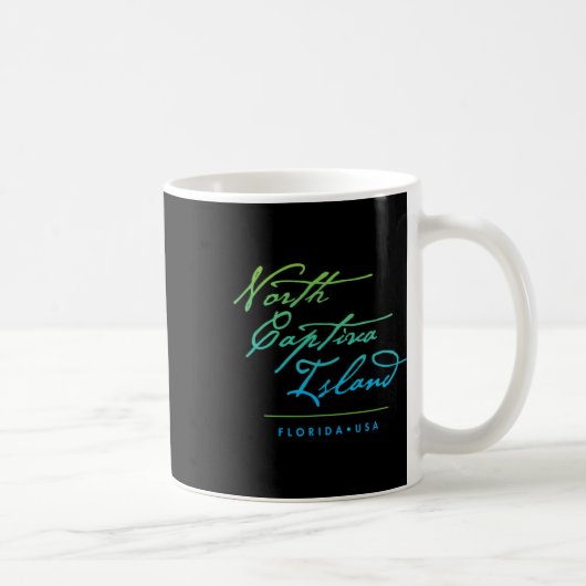 Mug Île de North Captiva Floride (Droite)