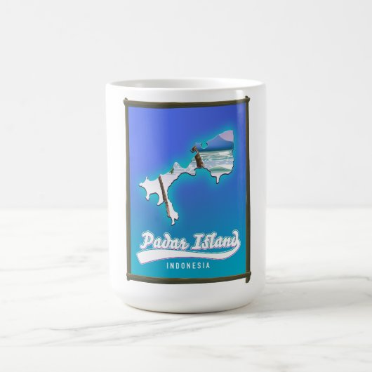 Mug Île de Padar Indonésie (Centre)