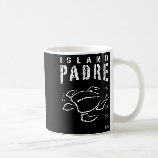 Mug Île de Padre Texas Souvenir (Droite)