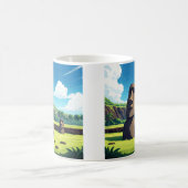 Mug Île de Pâques Chili Moai Voyage (Centre)