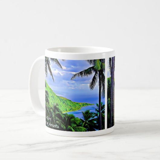 Mug Île de Vanuatu (Devant gauche)