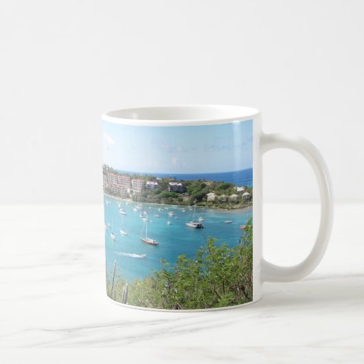 Mug Île de Vierge de St John USA (Droite)